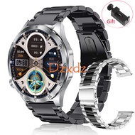 For Maxwear GTR9 GTR8 Strap Metal Stainless Steel Band Smart Watch Wristband Watchband Bracelet Acce