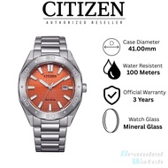 [Official Warranty] Citizen BM7630-80Z Men's Eco-Drive Stainless Steel Strap Jam Tangan Lelaki Citiz