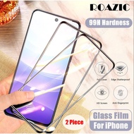 Tempered Glass Screen Protector Compatible For iPhone 17 Pro [2 Piece] 99H Hardness Film Full Covera