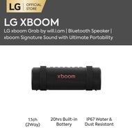 LG xboom Grab by will.i.am | Bluetooth Speaker | xboom Signature Sound with Ultimate Portability