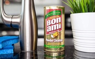 1x24 cans (1 carton) ผงทำความสะอาด อเนกประสงค์ Bon Ami ผงทำความสะอาด เครื่องครัว  ทำความสะอาด สแตนเล