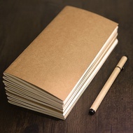 JIANWU JIANWU Creative Kraft Paper Traveler Notebook Inside Page Diary Notebook Various Styles