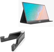 BoxWave Stand and Mount Compatible with ARZOPA Portable Monitor S1 Table (15.6 in) - Desktop Aluminu