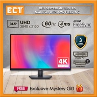 Dell SE3223Q 4K UHD 3840 x 2160 LED Monitor with AMD FreeSync (2 x HDMI, DP)