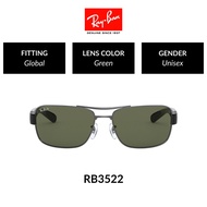 Ray-Ban Polarized- RB3522 004/9A - size 64 แว่นตากันแดด