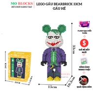 Lego Bearbrick Clown 33cm Tall Model 3D decor Puzzle Bear Decoration Clown Boy 33cm High - MOBLOCKS