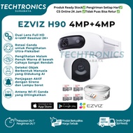 HP CCTV EZVIZ H90 Dual Lens 4+4 MP 2K+ Outdoor Indoor Smart IP Camera Wifi Wireless Pan Tilt 360 Can