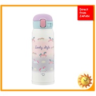 (DIRECT FROM JAPAN) ZOJIRUSHI Water Bottle Girls Mug One Touch Stainless Steel Mug Seamless 0.48L