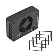 หน้าจอ Oled Viltrox 4ชิ้นอะแดปเตอร์ R5/R6/R7 Xt4กล้องแผ่น Motospeed กล้อง R5/R6/R7ที่มีพัดลมอุณหภูมิ