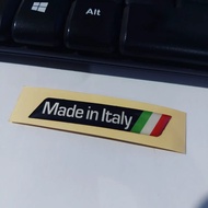 Resin Embossed Sticker Made in Italy 3d Flexible Sticker Italy
