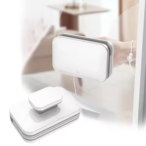 Magnetic Window Cleaner Wiper Double Side Magnetic Glass Brush For Washing Windows Household Cleanin