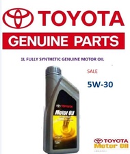 Toyota Genuine Motor Oil Full Synthetic 5W-30 1L