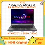 ASUS ROG Strix G16 2025 R9 9955HX3D/R9 9955HX RTX5070Ti RTX5070 | 2.5K 240Hz/165Hz IPS | G614FR/G614