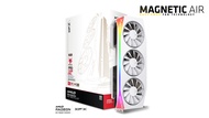 # XFX Mercury AMD Radeon RX 9070 XT OC White Magnetic Air Edition with RGB 16GB GDDR6 #
