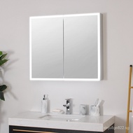 [LEDSmart Bathroom Mirror Cabinet]Aluminum Alloy Double-Sided Bathroom Mirror Cabinet Storage Multifunctional Mirror