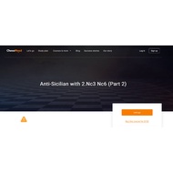 PREMIUM  CHESS VIDEO | Anti-Sicilian with 2.Nc3 d6 Complete Part 1 - Part 5 Chessmood