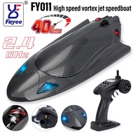 FAYEE FY011 2.4G 40KM/h Turbojet Speedboat 120-150M  2000mAh Brushed For Kids Adult Gifts