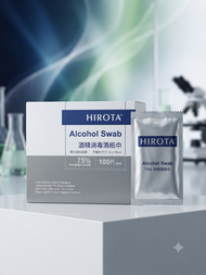 HIROTA - HIROTA - 75%酒精消毒濕紙巾14×16CM 100片（4895162300138）