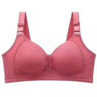 Women Bra 931 Plus Size 38-46 C/D Cup Non Wired Thin Sponge Baju Dalam Wanita Bra Nipis