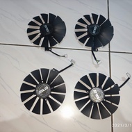 MATA ASUS Strix RX 580 570 480 470 95mm 4pin Dual Fan 13 blade blades