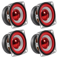 4pcs 4Ohm 5W Full Range Audio Speaker Stereo Woofer Loudspeaker for Arduino Replacement (4pcs)