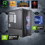 Gaming PC Desktop (Intel i3/i5 + NVIDIA GeForce GTX 1650/1050Ti) Gaming/Editing/Design DOTA 2 PUBG C