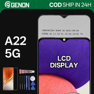 Genon TFT 90Hz LCD for Samsung Galaxy A22 5G LCD Display Touch Screen with Frame Replacement Part