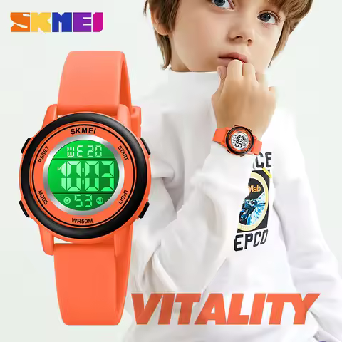 SKMEI 1721 Waterproof Child Electronic Watch Boy Girl Sport Colorful Children Digital Kids Wristwatc