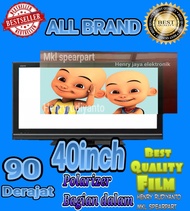 POLARIS POLARIZER TV LCD LED 40 INCH SHARP LG SAMSUNG TOSHIBA PANASONIC POLYTRON DLL 0 DERAJAT