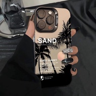 Tropical signSuitable for 1716Pro, iPhone 15 dark silver phone case, 14Pro