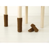 Daiso Chair Leg Socks 4pcs Brown