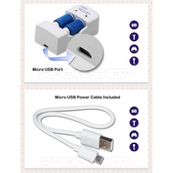 CAIUL CR2 Rechargeable Battery Pack Charger Set