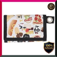 [Chums] Recycle Small Wallet - A trifold wallet with card storage and coin pocket. Available in beig