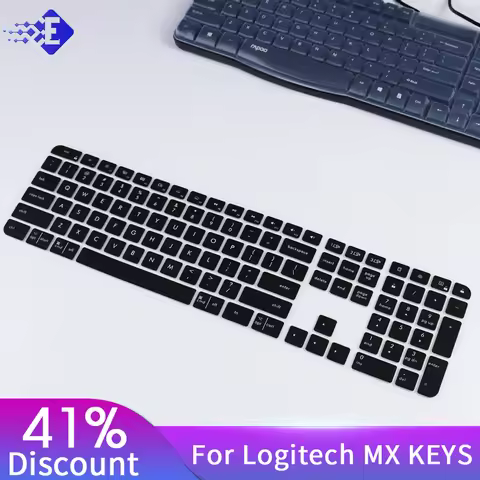 Keyboard Cover For MX KEYS For Mac For Logitech For Logi Wireless Protective Protector Skin Clear Si