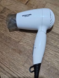 少用 無衰竭 TESCOM TID192TW 輕量型大風量負離子吹風機