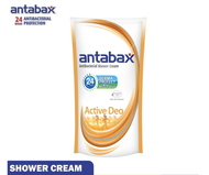 Antabax Antibacterial Shower Cream Refill Pack - Active Deo (550ml)