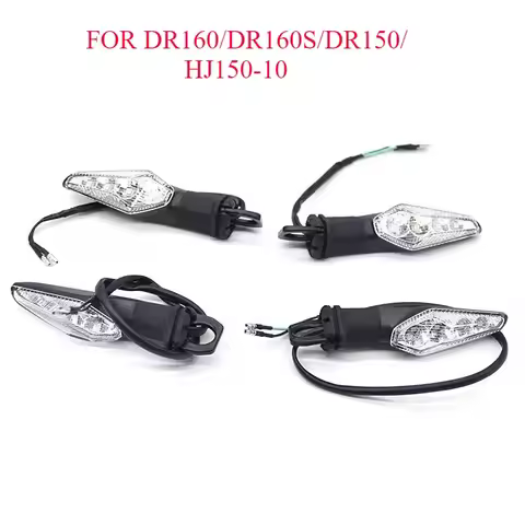 Motorcycle left and right signal Turn Signal Indicator Lamp For Haojue DR160 DR160S DR150 DR 150cc H