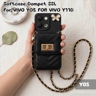 VIVO Y05 VIVO Y11D SOFTCASE WALLET SSL BUTTERFLY FOR VIVO Y11D VIVO Y05 Sling Wallet SSL "Butterfly 