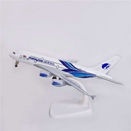 20CM Airplane Model Real Airliner Alloy Static Ornament 380 Malaysia Airlines Airplane Construction