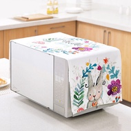 Short plush microwave oven cover oil-proof cover towel fabric microwave cover cloth dust cover micro