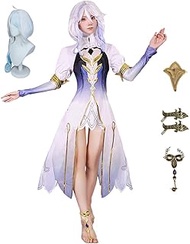 Focalors Costume Genshin Impact Cosplay Outfits Furina New Skin Suit for Women