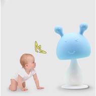 LILOMILO Mushroom Teether/Mushroom Teether for Baby/Tether Silicone/Baby Teether Silicone Material c