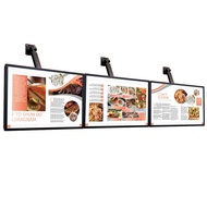 iklan teh susu di stesen minyak a0 frame led beer light box menu board XPFW