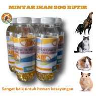 FISH OIL 500 GRAINS FISH CAT/ FISH CHICKEN OIL/ HAMSTER GUINEA OIL
