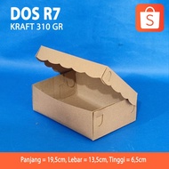 Dos R7 Kraft 310 Gr Cake Box/ (100pcs)