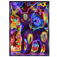 Girl's Card Holder PTCGWS Pokémon Moon Card Magic Card Sleeve Laser Eevee Protector Card Sleeve