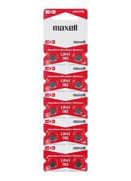 Maxell LR1130 / LR44 / LR41 Alkali Bateri Remote kereta bateri kalkulator Alkaline Battery Remote Co