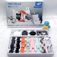 H92 Ultra3 Smart Watch Bluetooth Call 7 Strap+Bluetooth Headset Speaker Fashion Suit