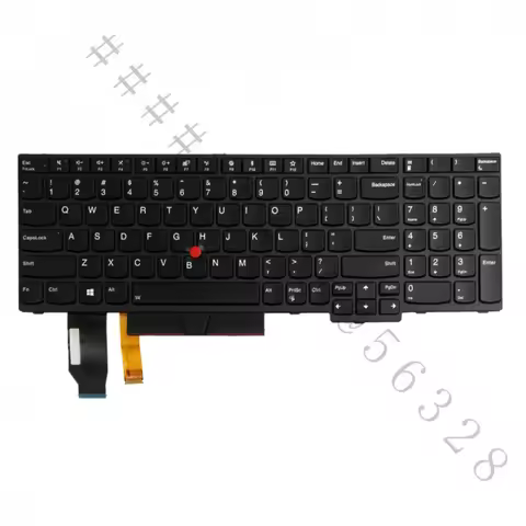 SAA+ASA+US Keyboard with Backlit for Lenovo Thinkpad E580 E585 T590 P52 P53 P72 P73