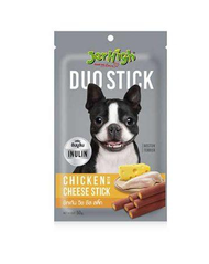 JerHigh Duo Chicken with Cheese Stick  50 g. (12 ซอง) ไม่มีกล่อง